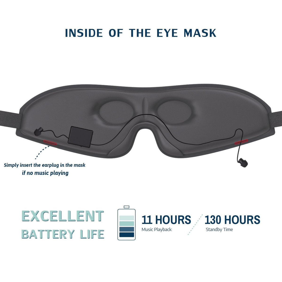 Bluetooth Sleep Mask Headphones