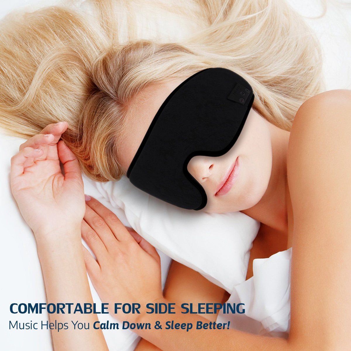 Bluetooth sleep mask headphones