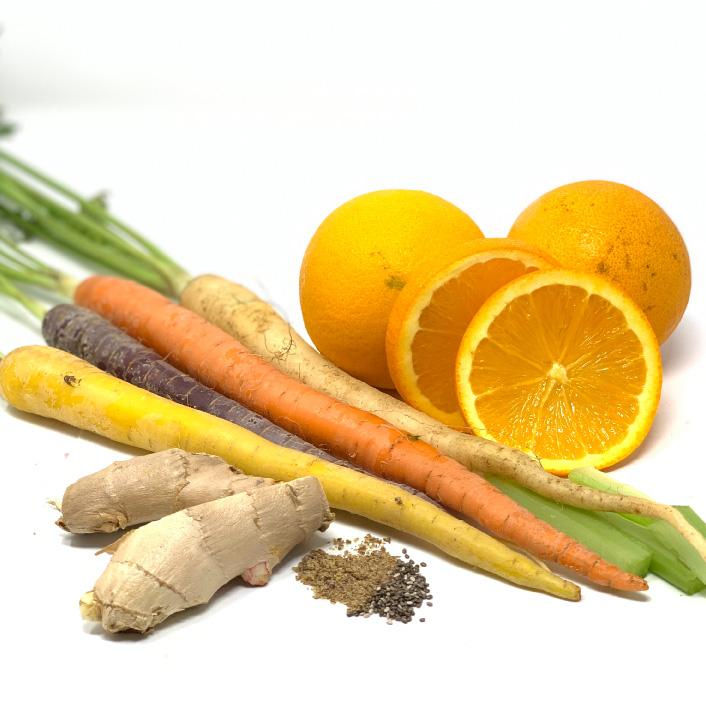 Carrot Ginger Exfoliating Mask