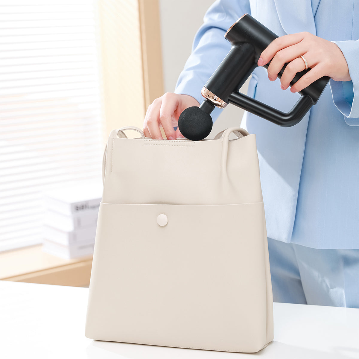 ZTECH portable USB-C rechargeable massage gun