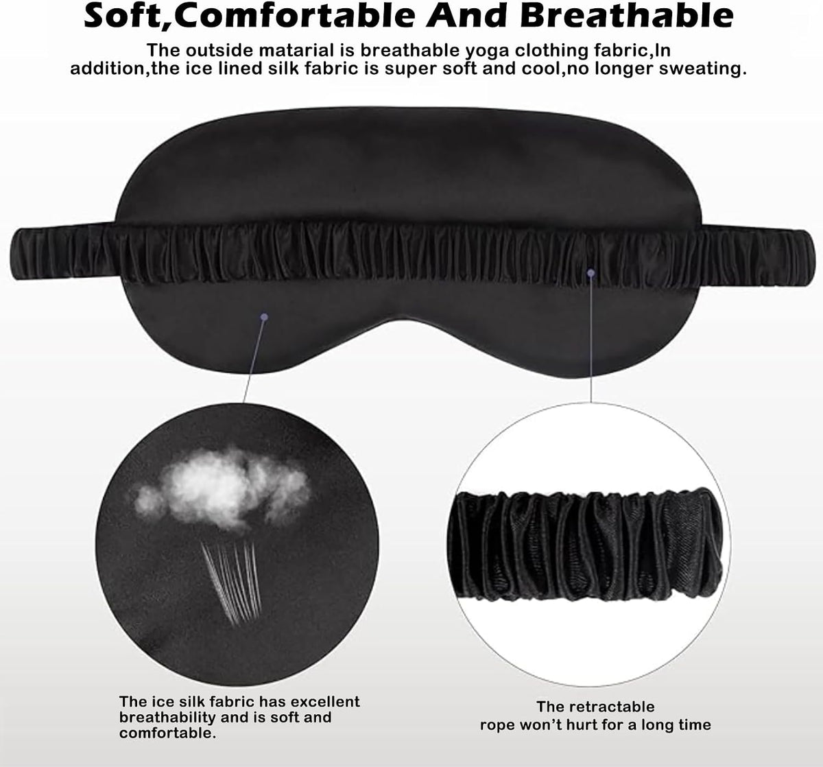 Satin Sleep Mask 12-Pack