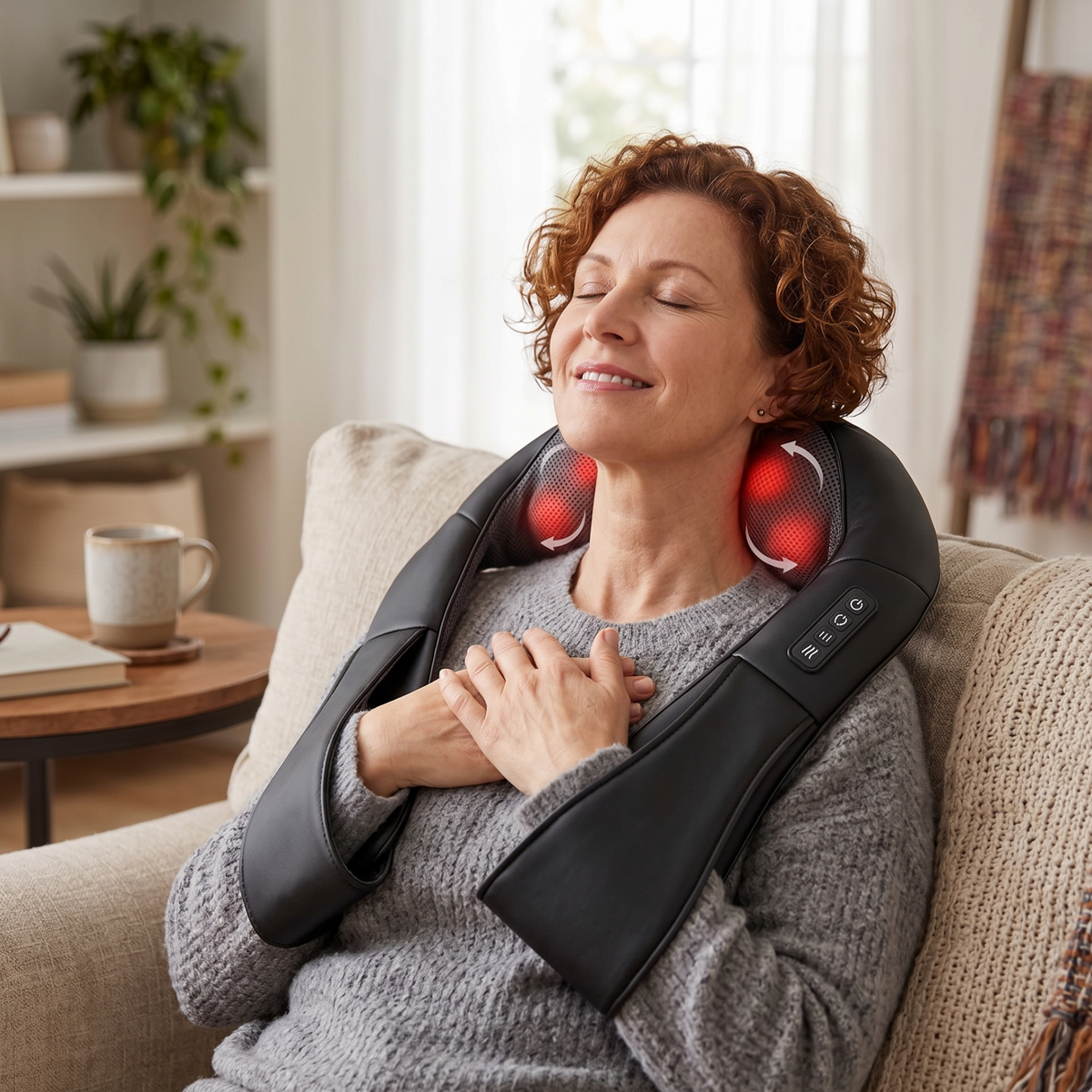 Neck & Shoulder Massager with Heat