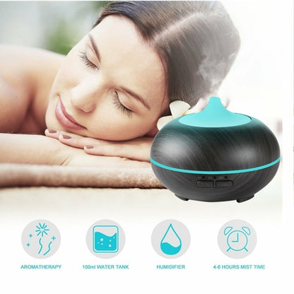 Wood-Grain Essential Oil Diffuser