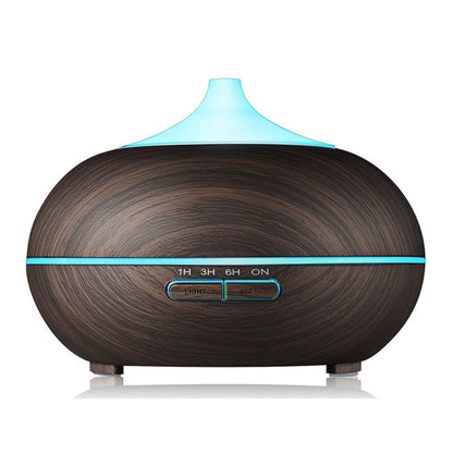 Wood-Grain Essential Oil Diffuser