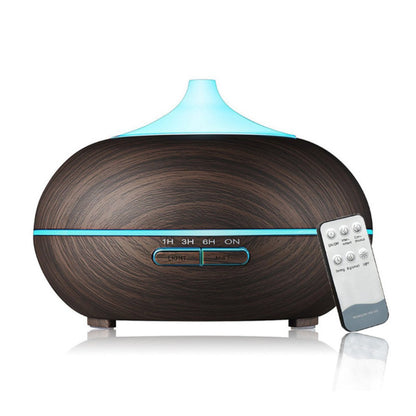Wood-Grain Essential Oil Diffuser