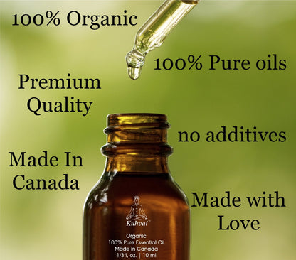 Kuhvai Organic Lavender Essential oil - Made in Canada