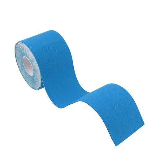 Roll of blue kinesiology tape